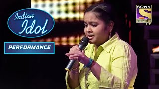 Ritika का 'Jazba' पर यह Performance है Rocking | Indian Idol | Asha Bhosle, Salim | Performance