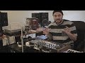 electronic hip hop making a beat with the arturia minibrute 2s and mpc