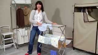 Honey Can Do Collapsible Metal Drying Rack - Product Review Video