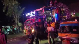 green power dj # Hard bass # music /BURLA / Ganeshpuja prosesion /2K24  # PART - 1.....