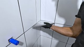 Como hacer una jabonera de porcelanato para la ducha