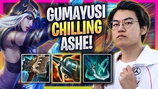 GUMAYUSI CHILLING WITH ASHE! - T1 Gumayusi Plays Ashe ADC vs Varus! | Season 2024