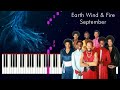 Earth Wind & Fire - September - Piano Tutorial