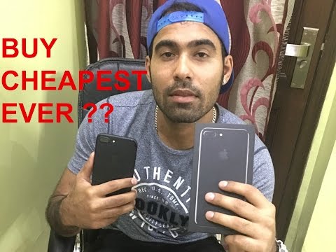 Cheapest Iphone Market | Bought Iphone 7plus From Youtube Earnings Cheapest Iphone Market | Bought Iphone 7plus From Youtube Earnings