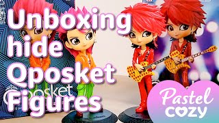 Unboxing hide X Japan Qposket Figures from Tokyo Otaku Mode - No Talking, ASMR