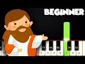 Jesus Loves Me | BEGINNER PIANO TUTORIAL + SHEET MUSIC by Betacustic