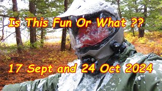 17 Sept and 24 Oct Rides - Fall of 2024