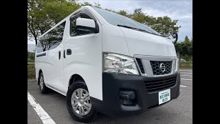 NISSAN NV350 CARAVAN 2015 YEAR 4WD DIESEL 日産　NV350キャラバン　ロングDXターボ ディーゼルターボ　３人乗り　オートマ