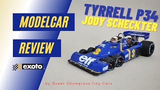 REVIEW Exoto 1:18 Tyrrell P34 Six Wheeler F1 car!! Jody Scheckter Swedish GP winner 1976 diecast