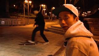 KIN WAI WONG aka AR WAI , NIKESB LUNAR ONE SHOT TRYING