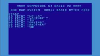 Cool Commodore™ Basic Scripting/Programming: Print Command