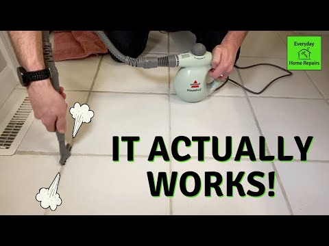 Do steam cleaners really work on grout?