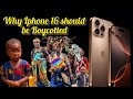 Is iphone 16 really a cause of genocide in DRC ? Boycott Apple to eliminate child labour