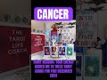 cancer tarot reading your energy guided me to these tarot cards for you cancer tarot shorts fy