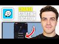 How to Change Starting Location on Waze Step by Step (2026 Guide)