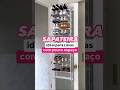 Sapateira ideal para casas com pouco espaço #sapateira #sapatos #casapequena