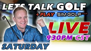 #38 - Let’s Talk GOLF: Late Night 1v1 Live