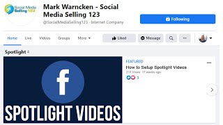 How To Setup Facebook Featured Video Section