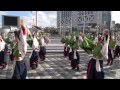 早稲田大学「踊り侍」ふるさと祭り東京2012 in 東京ドーム屋外演舞場