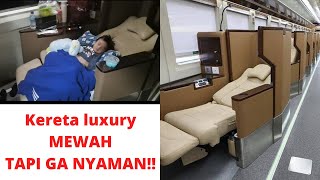 Taksaka Luxury Train 🚂🚉 in Indonesia - Executive Sleeper Train || Jakarta - Yogjakarta