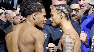Devin Haney vs Regis Prograis HEATED WEIGH IN & FACE OFF VIDEO • Matchroom Boxing & DAZN