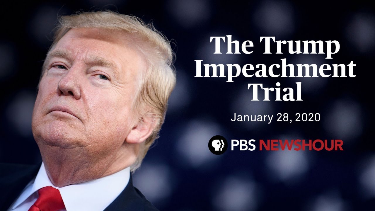 WATCH: The Senate Impeachment Trial Of Donald Trump | January 28 - YouTube