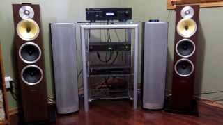 Naim Nait XS, NAD C 390DD and B\u0026W CM9