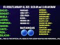 stl result today 10 30 am draw january 18 2025 saturday luzon visayas and mindanao area live