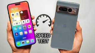 iPhone 14 Pro Max vs Google Pixel 7 Pro Speed Test | PUBG Opening Time