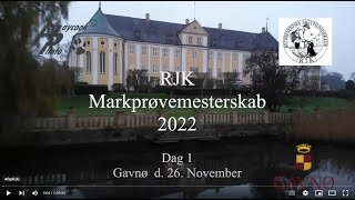 RJK Markprøvemesterskab 2022 - dag 1