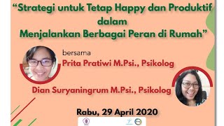 Stratrategi Untuk Tetap Happy & Produktif