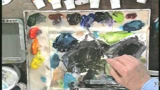 Painting Turquoise River 4 Preview with Jerry Yarnell