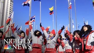 North Korean Athletes Arrive In PyeongChang Ahead Of Olympic Games | NBC Nightly