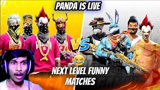 panda is live || free fire funny matches with my all freinds || givaway soon || gareena free fire