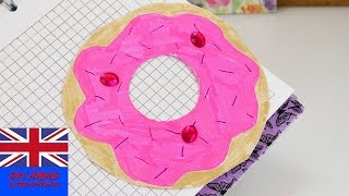 How to make this donut bookmarker?