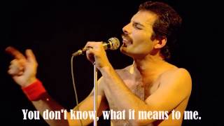 Love of my life - Queen - Live at Rock Montreal w/ lyrics