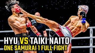 Hyu vs. Taiki Naito | ONE SAMURAI 1 | Full Fight Replay