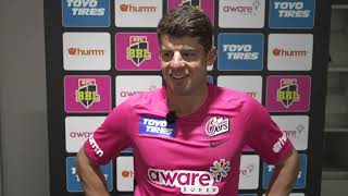 Moises Henriques talks about Steve Smith joining the Sydney Sixers for BBL|12