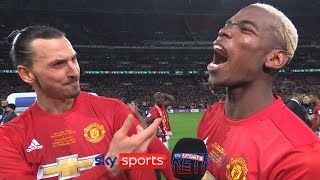 "I came for free, they bought you!" - Zlatan Ibrahimovic & Paul Pogba joking with each other