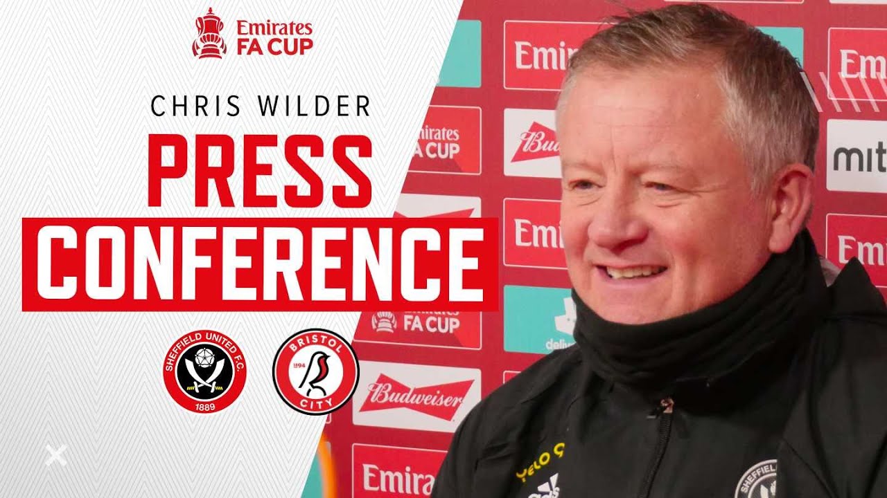 Chris Wilder | Sheffield United V Bristol City | FA Cup Press ...