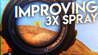 IMPROVING 3X Spray 💛 | 4 Finger Claw + Gyroscope | PUBG MOBILE IPHONE 11 Montage