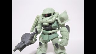 見ようによってはドアン専用ザク！ｗ　量産型ザクⅡ　FWガンダムコンバージ２　ざっくりレビュー