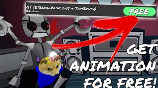 how to get the qt animation for FREE in funky friday!