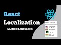 React Localization with i18next | Add Multi-Language Support in React