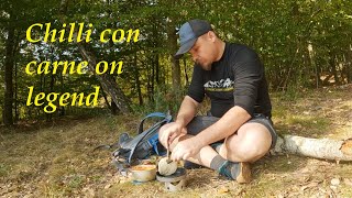 Trangia MINI / My first spirit burner / Chilli con carne