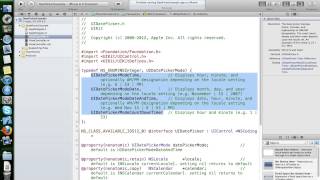 UIDatePicker customisation and IBAction methods
