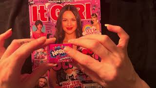 ASMR| Nostalgic Magazine Flip through 🤍