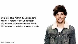 One Direction - Where We Are (Unreleased Song) - (Lyrics + Pictures)