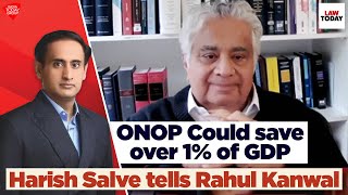 One Poll does not violate federalism: Sr Advocate Harish Salve tells Rahul Kanwal | Law Today