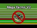 Hypixel skyblock updated mega farms *NO TP PADS*